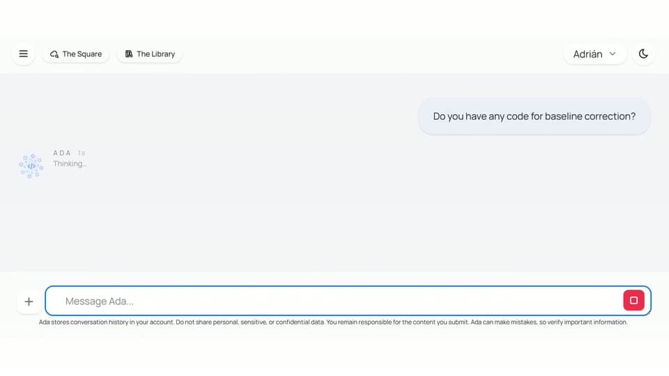 Start the Development of Ada AI preview